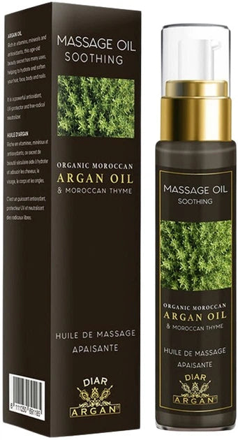 DIAR ARGAN SOOTHING OIL FOR MASSAGE of argan with thyme 50 ml