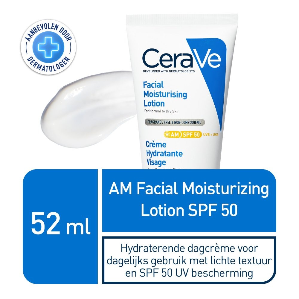 CERAVE Lozione Idratante Viso SPF50 52 ml