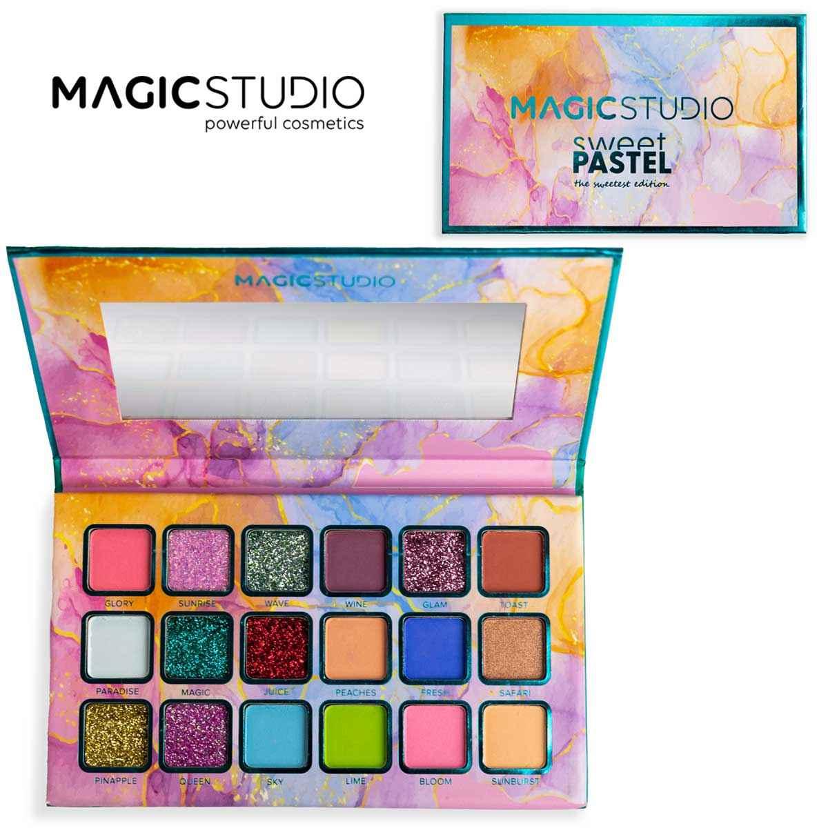 MAGIC STUDIO PALETTE OMBRETTI 12 colori #nature