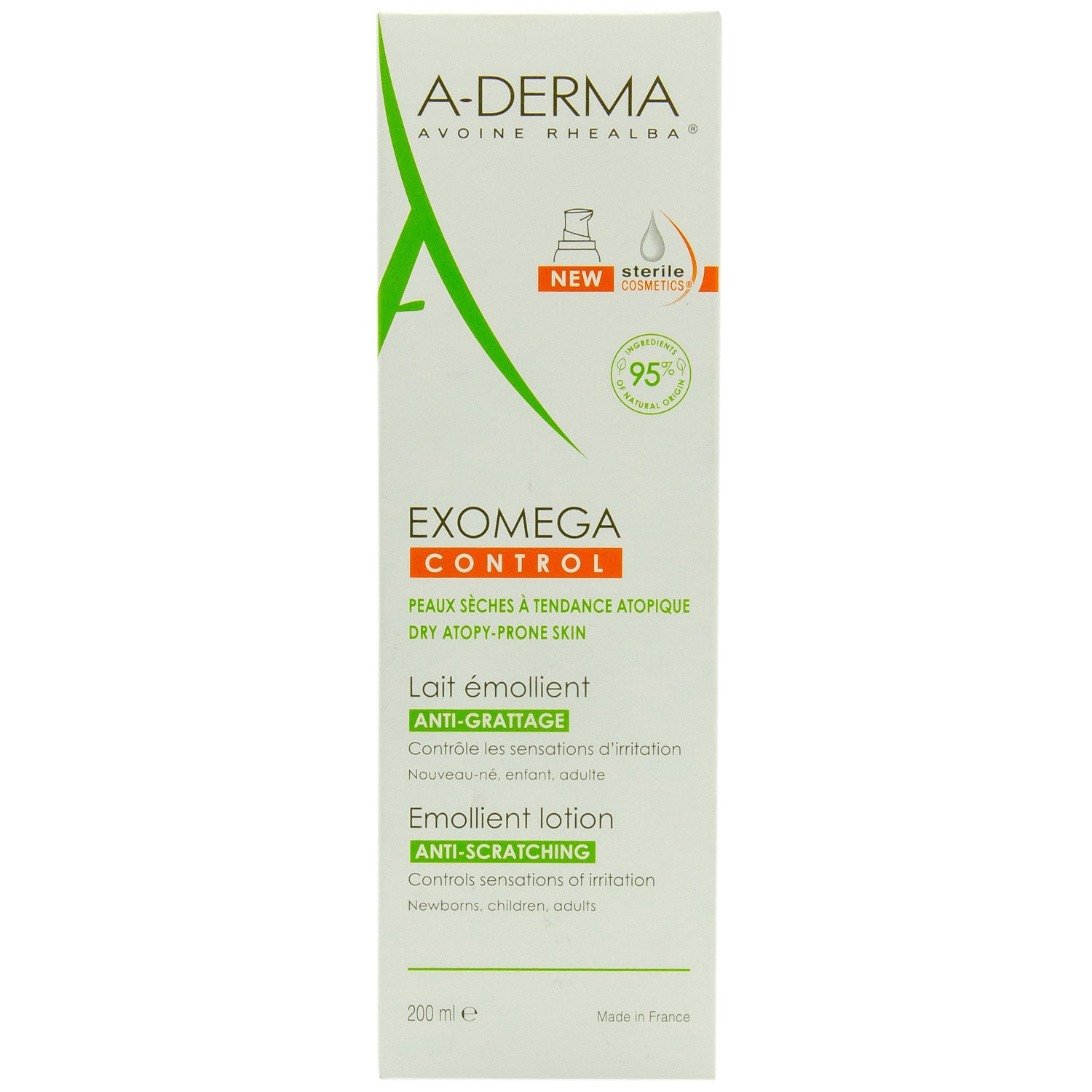 A-DERMA EXOMEGA CONTROL milk 200 ml