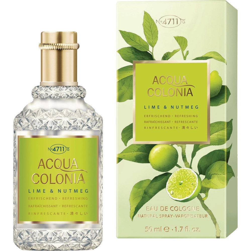 4711 ACQUA COLONIA Lime & Nutmeg acqua di colonia splash & spray 50 ml