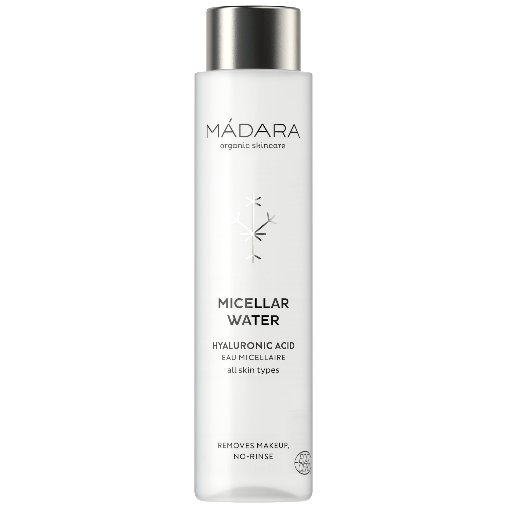 MÁDARA ORGANIC SKINCARE ACQUA MICELLARE con acido ialuronico 100 ml