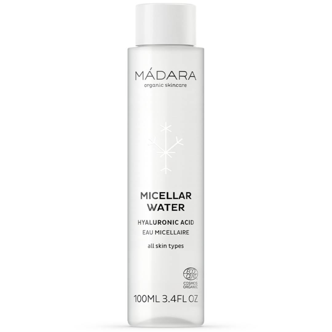MÁDARA ORGANIC SKINCARE ACQUA MICELLARE con acido ialuronico 100 ml