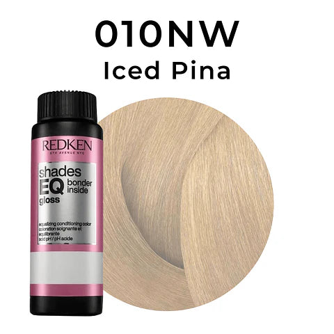REDKEN SHADES EQ gloss #08VG taupe doré 60 ml x 3 u