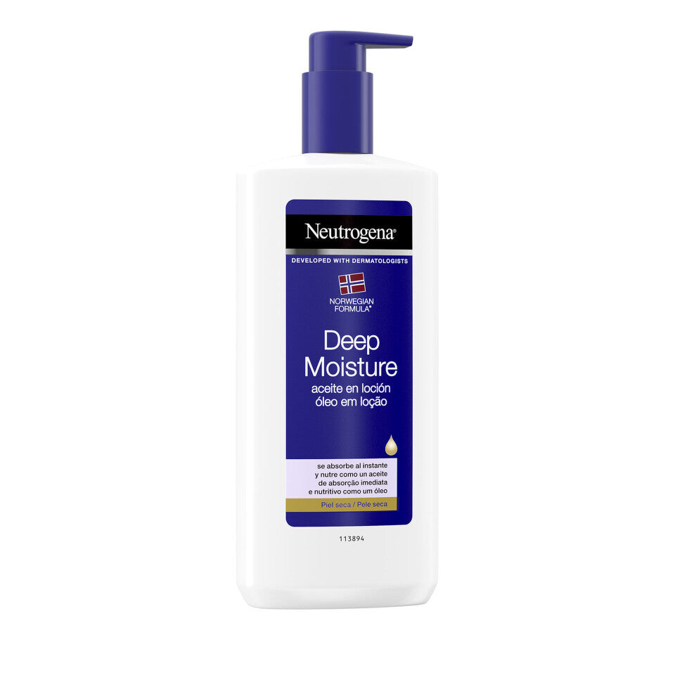 NEUTROGENA DEEP MOISTURE lozione olio corpo 400 ml