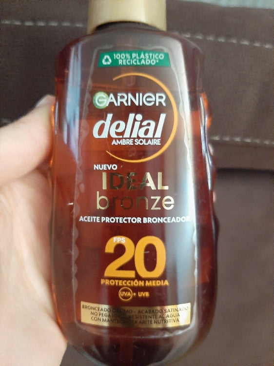 GARNIER ACEITE PROTECTOR dorado sublime SPF20 spray 150 ml