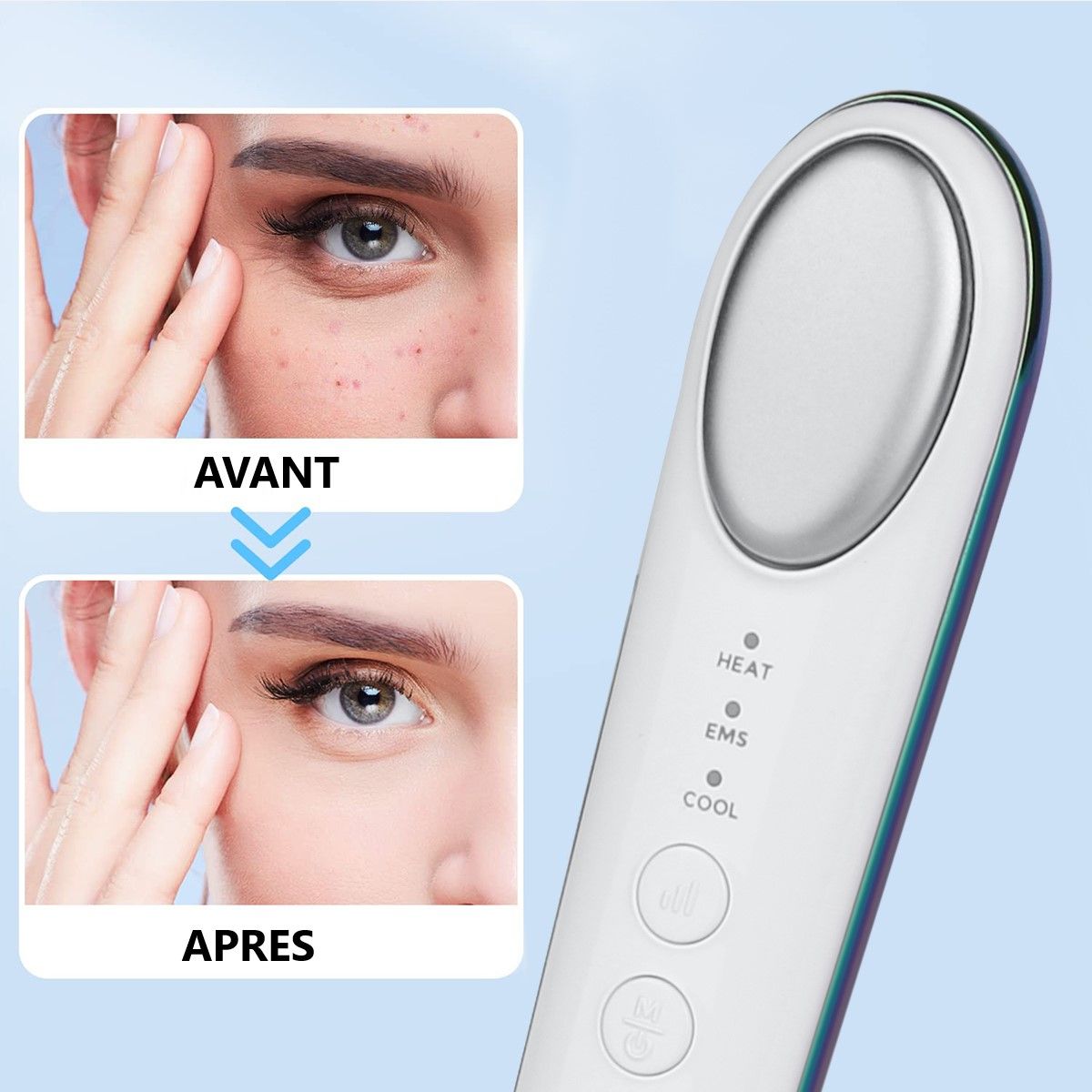 PALOMA BEAUTIES HOT AND COLD eye massager 1 u