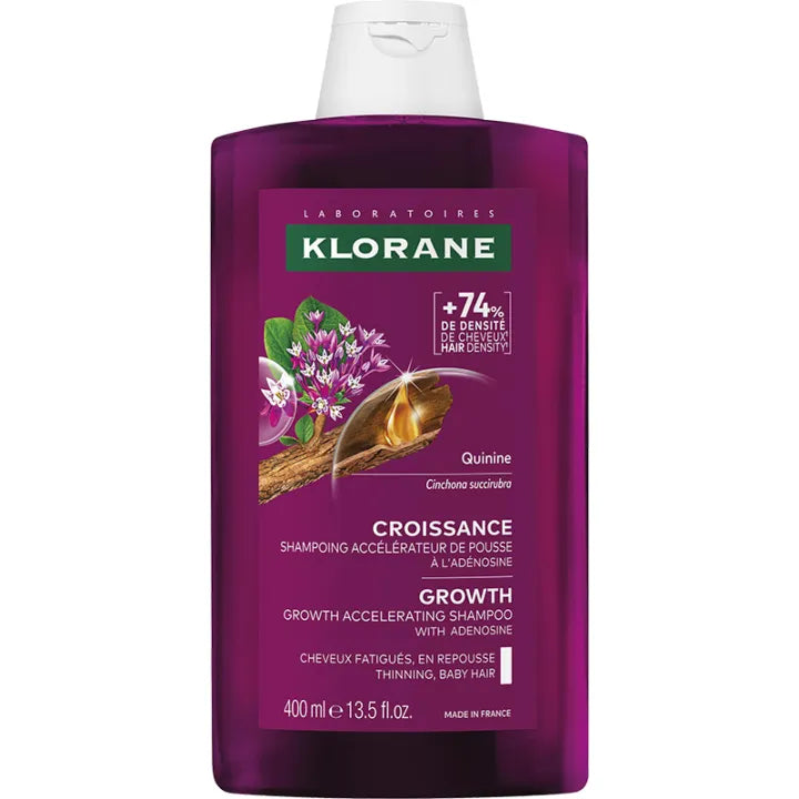 KLORANE CHININA shampoo stimolante per la crescita dei capelli 200 ml
