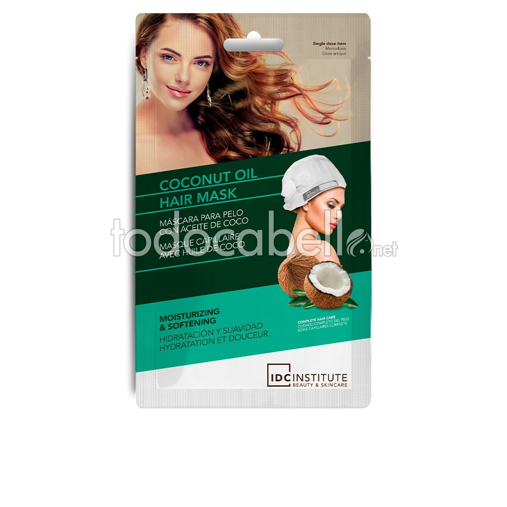 IDC INSTITUTE Maschera per capelli all'olio di cocco 40g