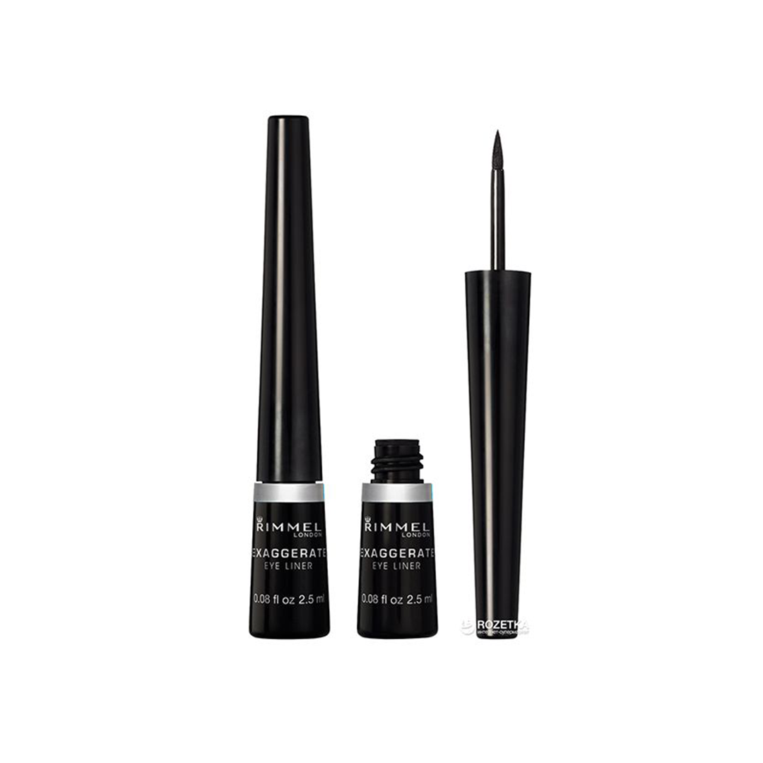 RIMMEL LONDON EXAGGERATE eye-liner liquide #001-noir 7 gr
