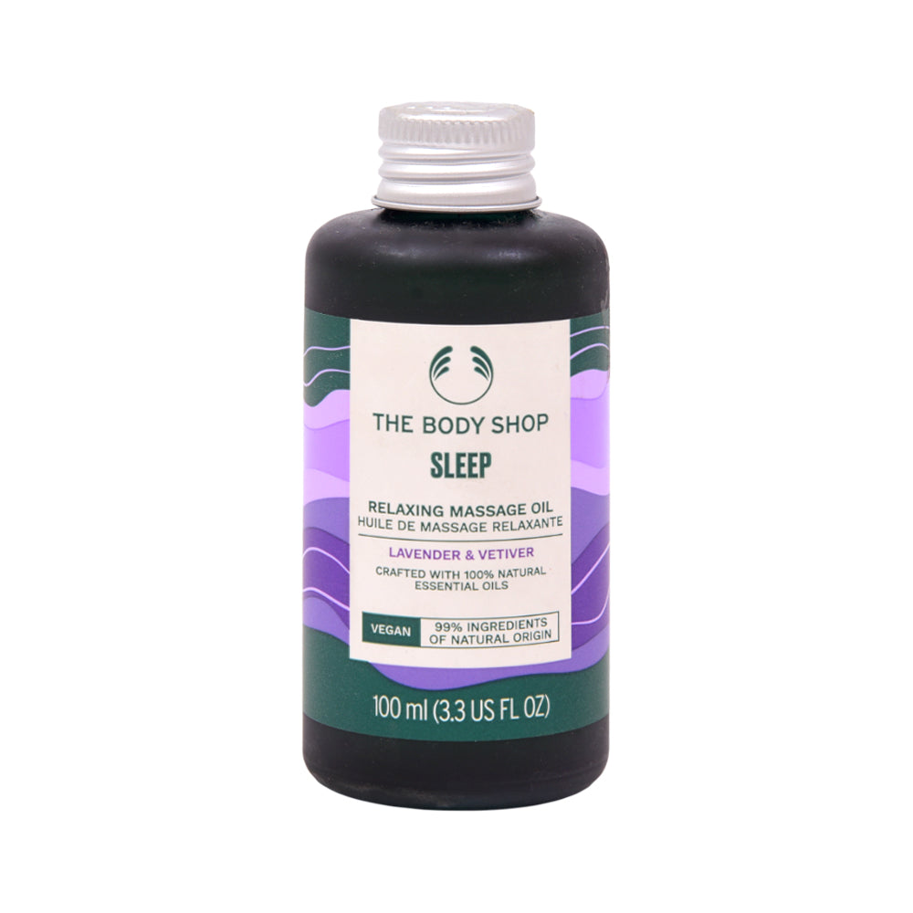 THE BODY SHOP HUILE DE MASSAGE lavande & vétiver SLEEP 100 ml