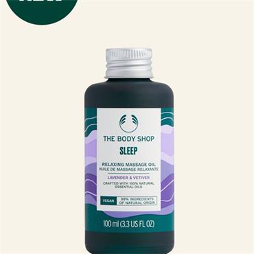 THE BODY SHOP HUILE DE MASSAGE lavande & vétiver SLEEP 100 ml