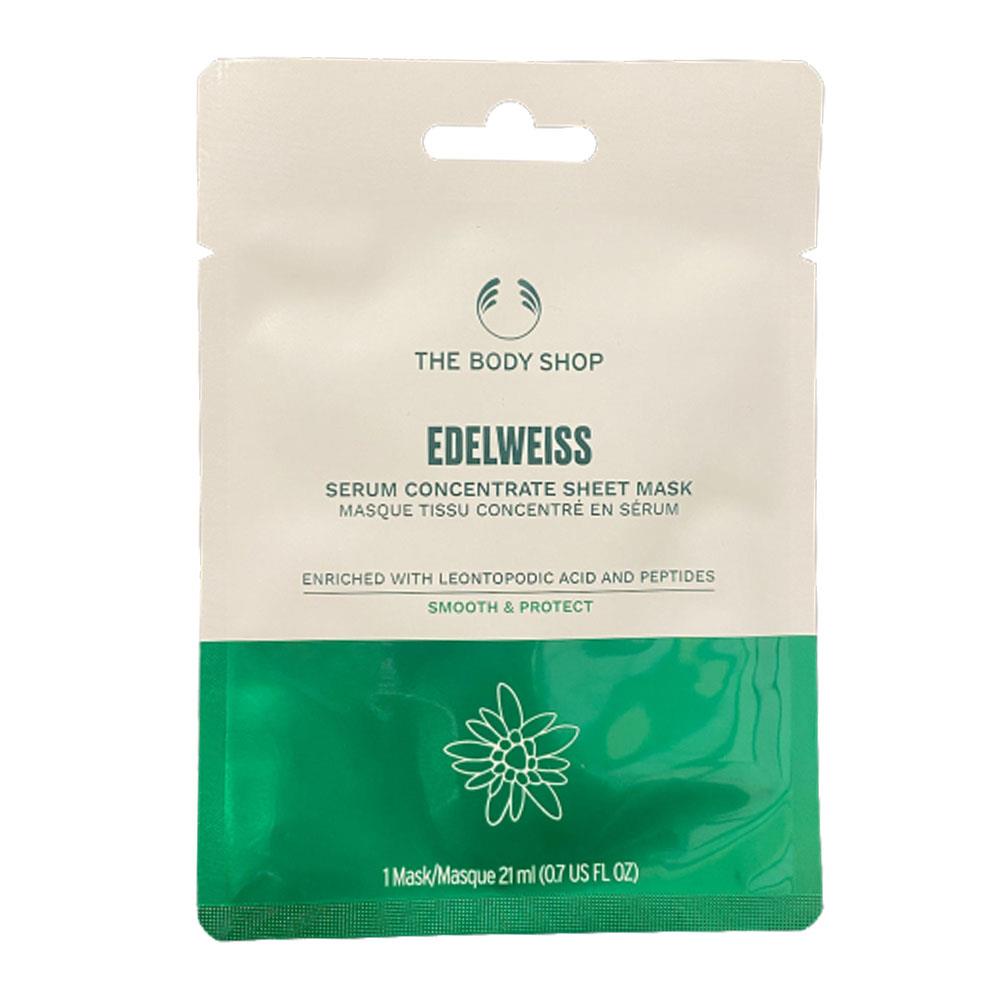 THE BODY SHOP EDELWEISS masque tissu sérum concentré 1 u