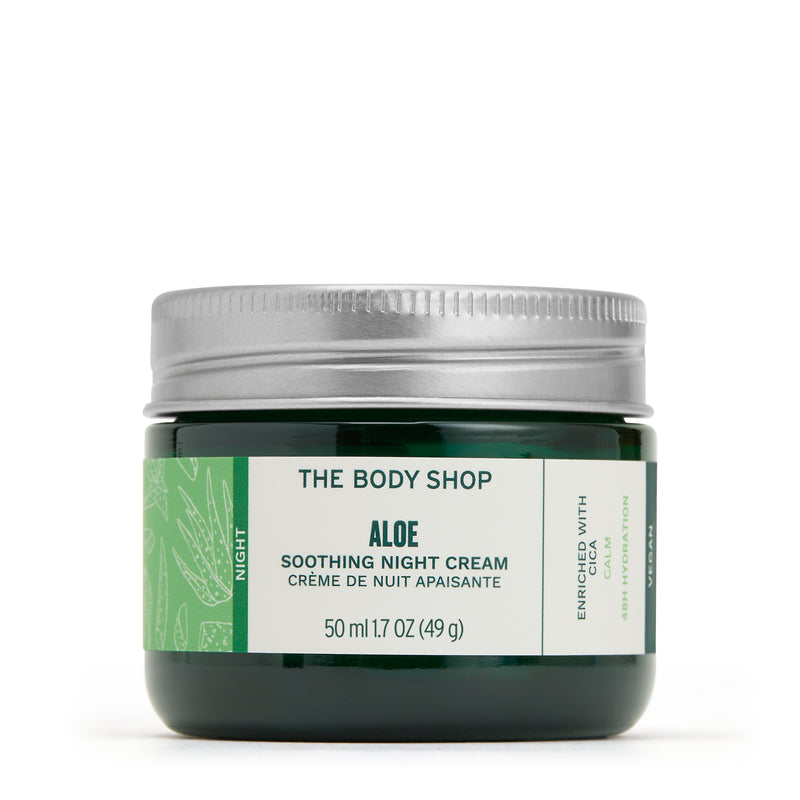 THE BODY SHOP ALOE crema notte lenitiva 50 ml