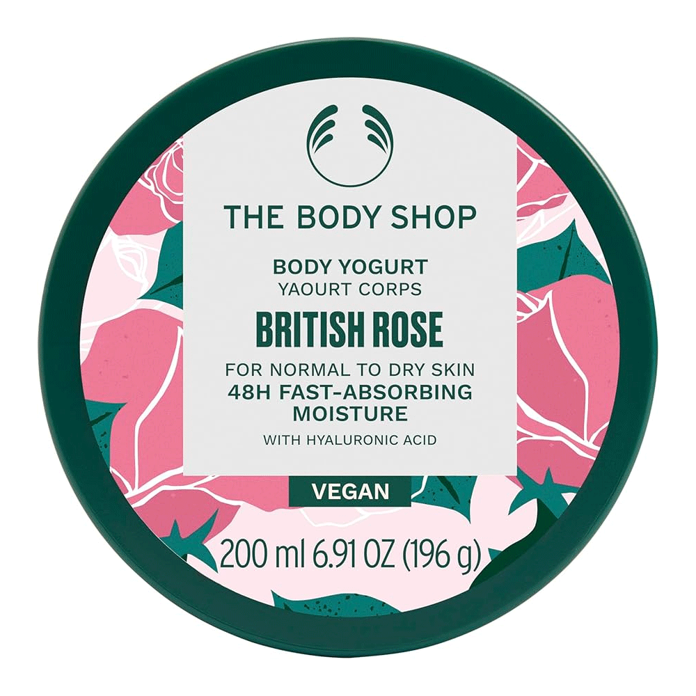 THE BODY SHOP BRITISH ROSE body yogurt 200 ml