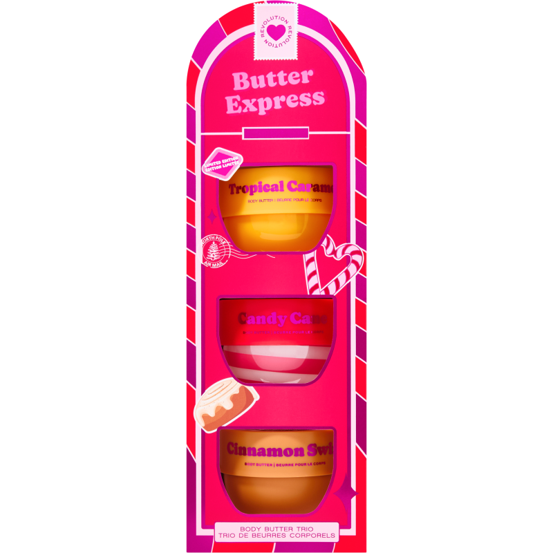 REVOLUTION MAKE UP I HEART REVOLUTION COFFRET 3 BAUMES CORPORELS