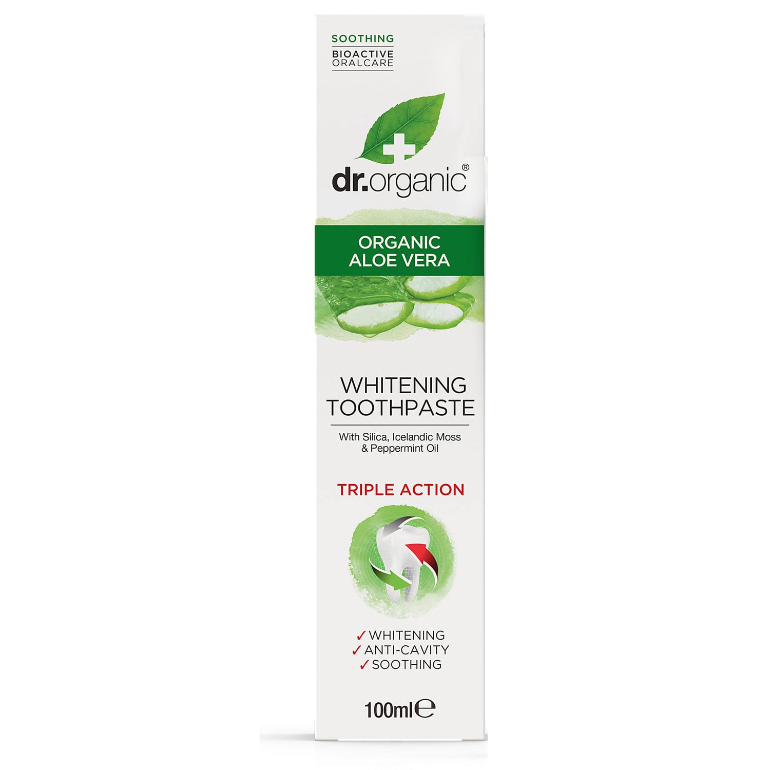 DR. ORGANIC ALOE VERA dentifricio 100 ml