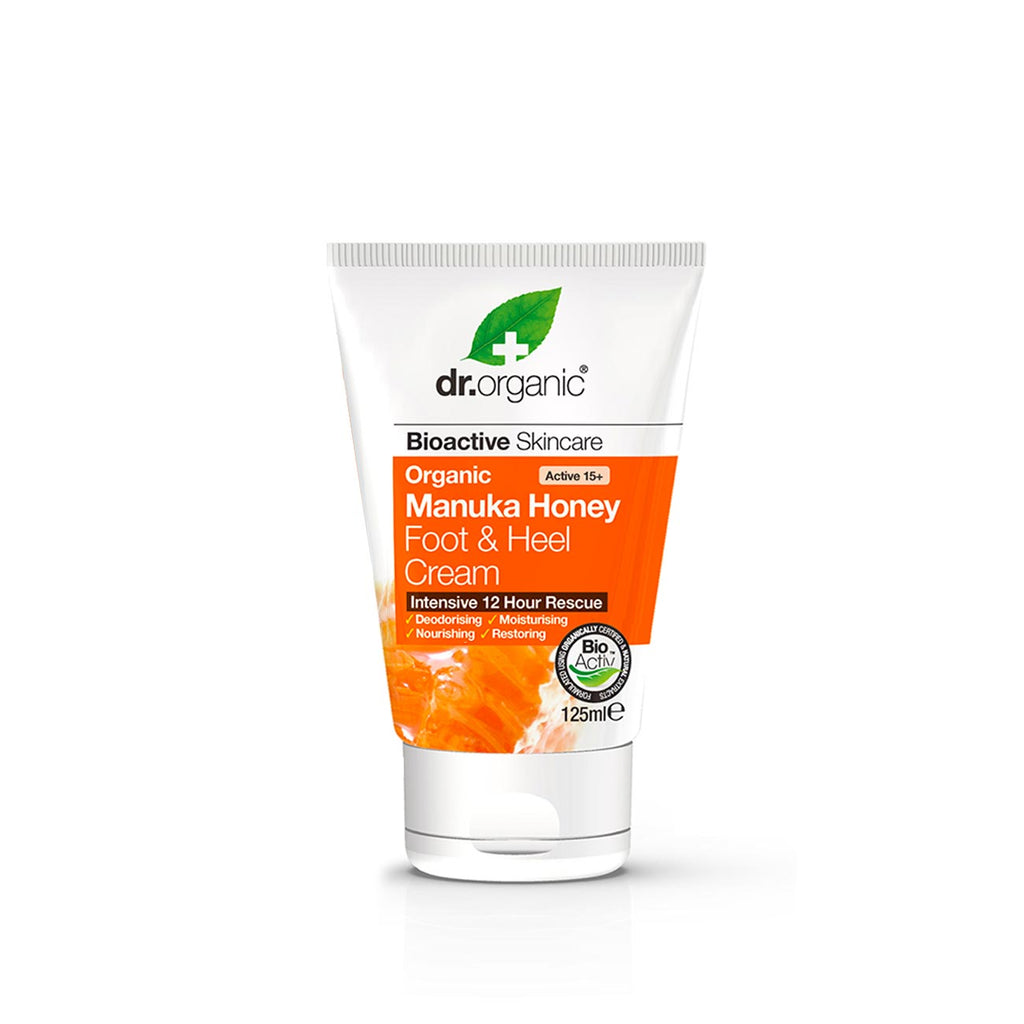 DR. ORGANIC MANUKA HONEY crema piedi e talloni 125 ml