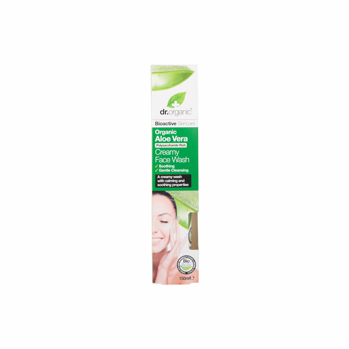 DR. ORGANIC ALOE VERA detergente viso 150 ml