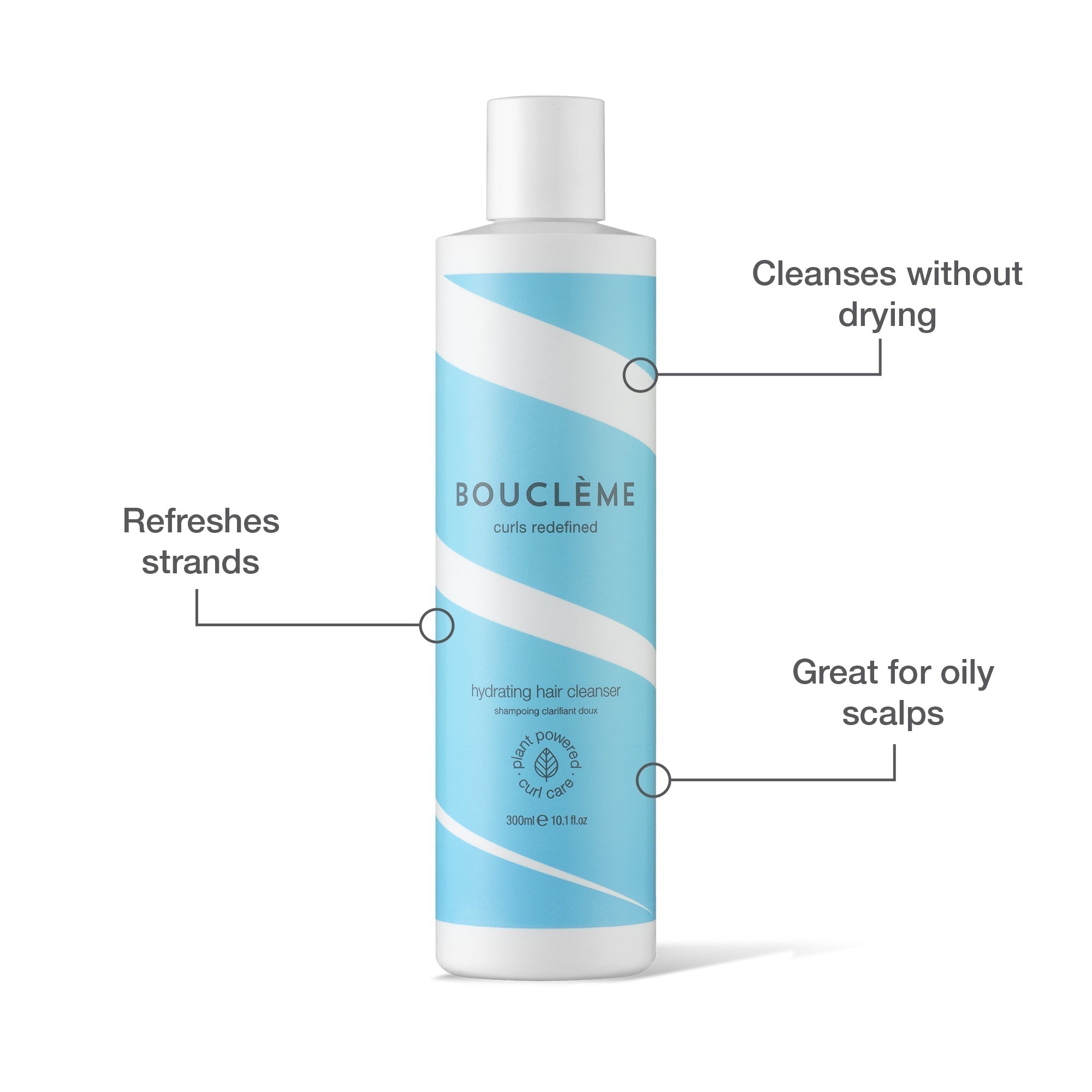 BOUCLÈME BOUCLES REDÉFINIES Nettoyant capillaire hydratant 300 ml