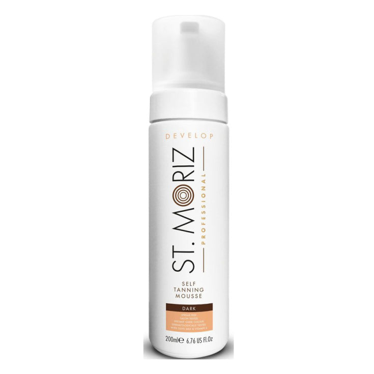 ST. MORIZ AUTOABBRONZANTE mousse #dark 200 ml