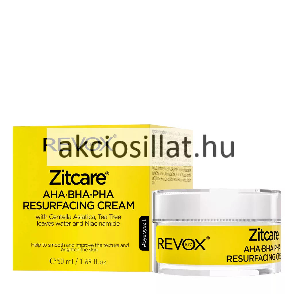 REVOX B77 ZITCARE AHA.BHA.PHA. crema rigenerante 50 ml