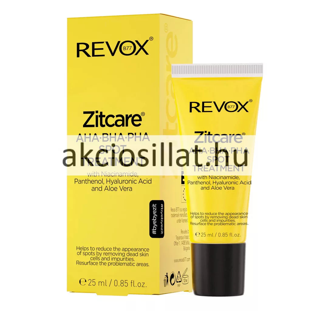 REVOX B77 ZITCARE AHA.BHA.PHA. trattamento localizzato 25ml