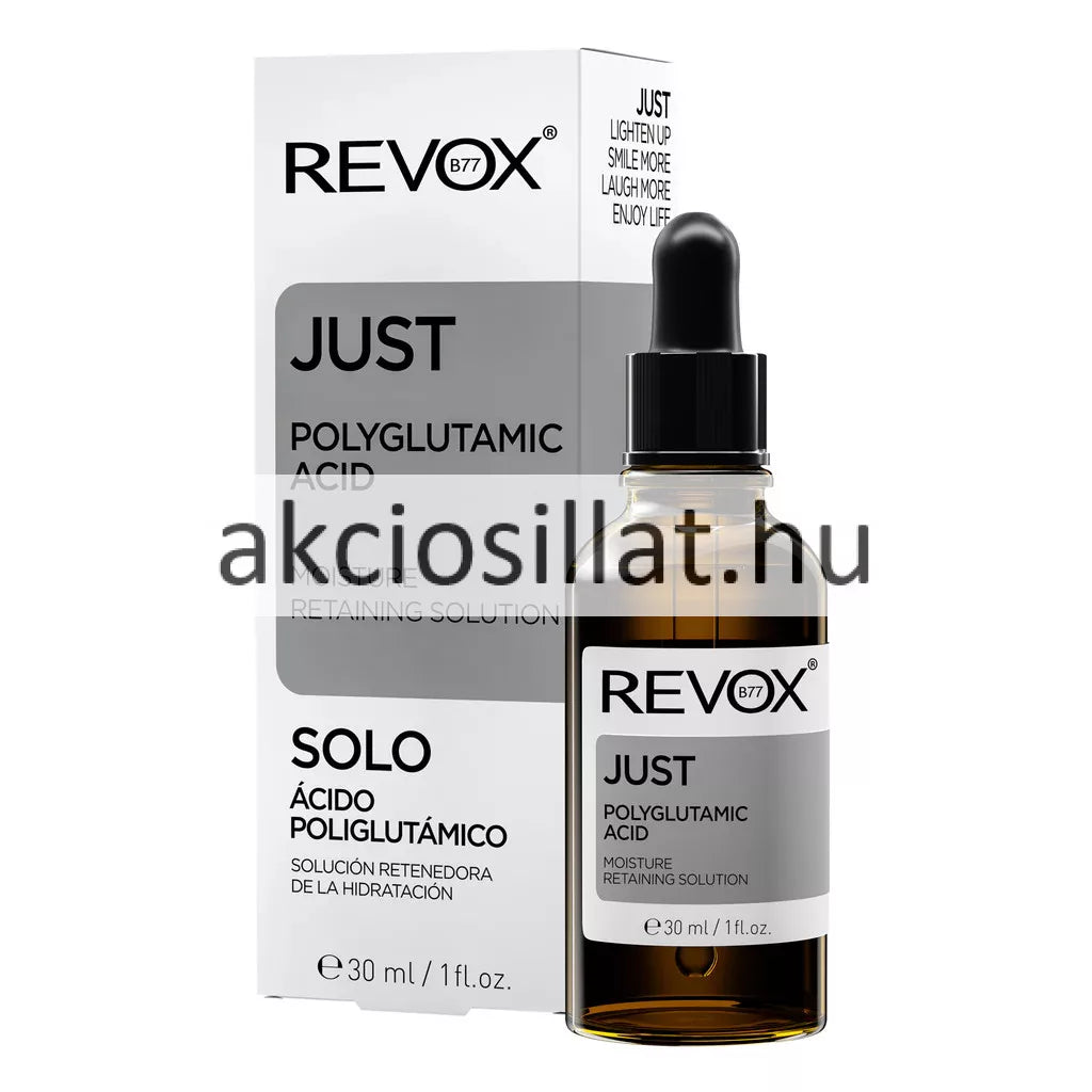 REVOX B77 JUST Soluzione idratante e trattenente con Acido Poliglutammico 30 ml