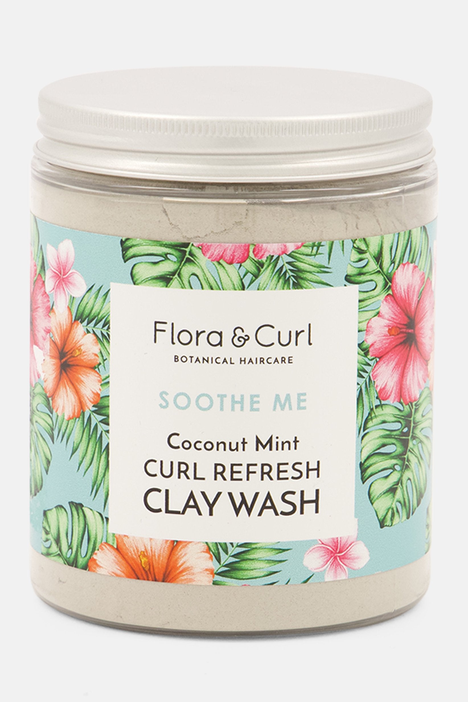 FLORA AND CURL SOOTHE ME coconut mint curl refresh clay wash 260 gr