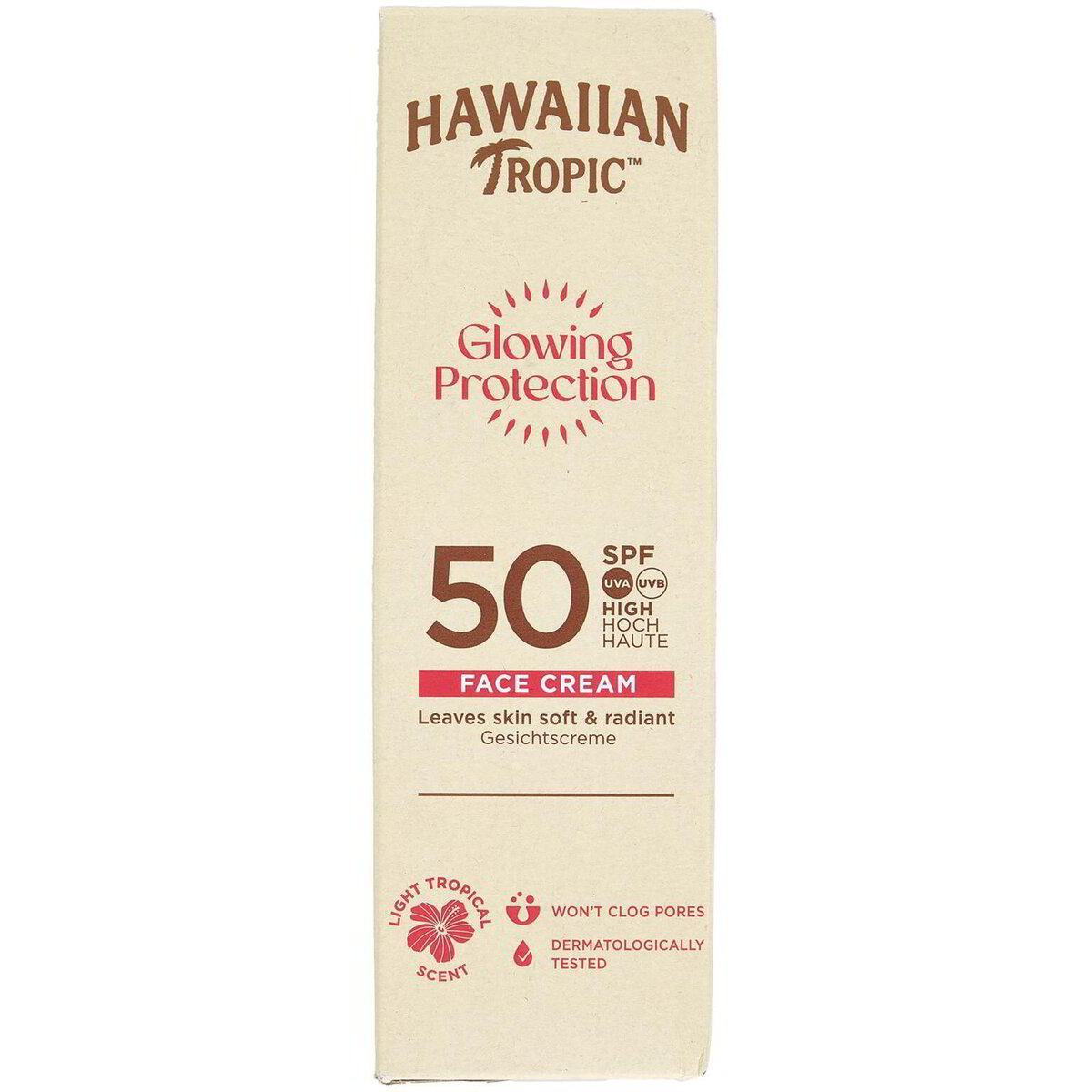 Crème visage HAWAIIAN TROPIC GLOWING PROTECTION SPF50 50 ml