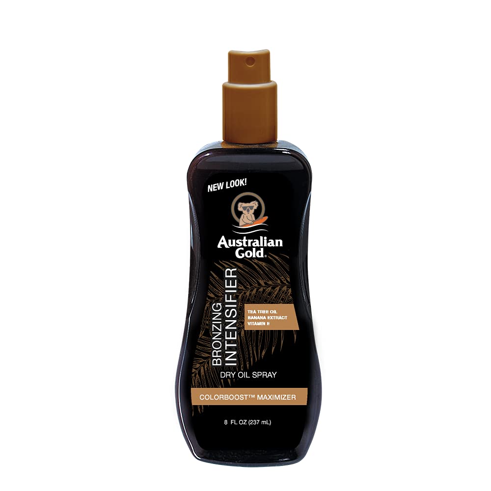 AUSTRALIAN GOLD BRONZING INTENSIFIER olio secco con bronzer spray 237 ml