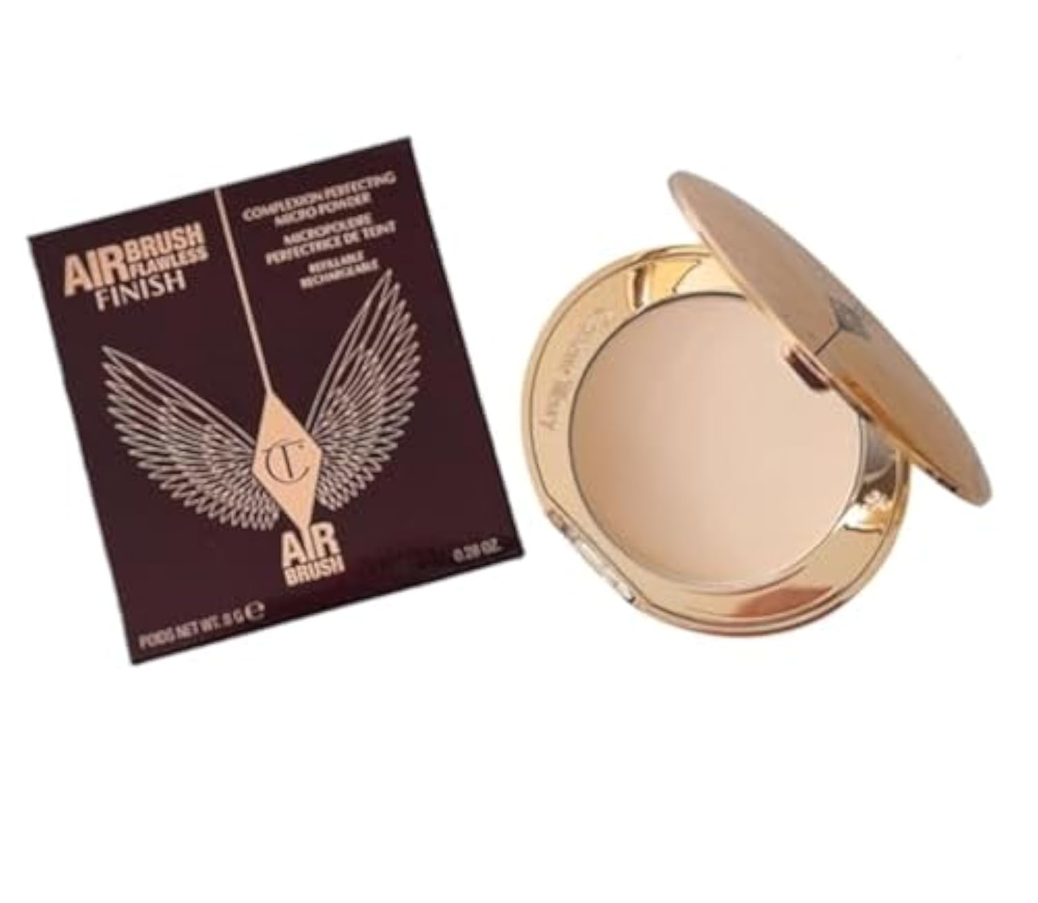 CHARLOTTE TILBURY AIRBRUSH FLAWLESS poudre de finition fixatrice #2-Medium 8 gr
