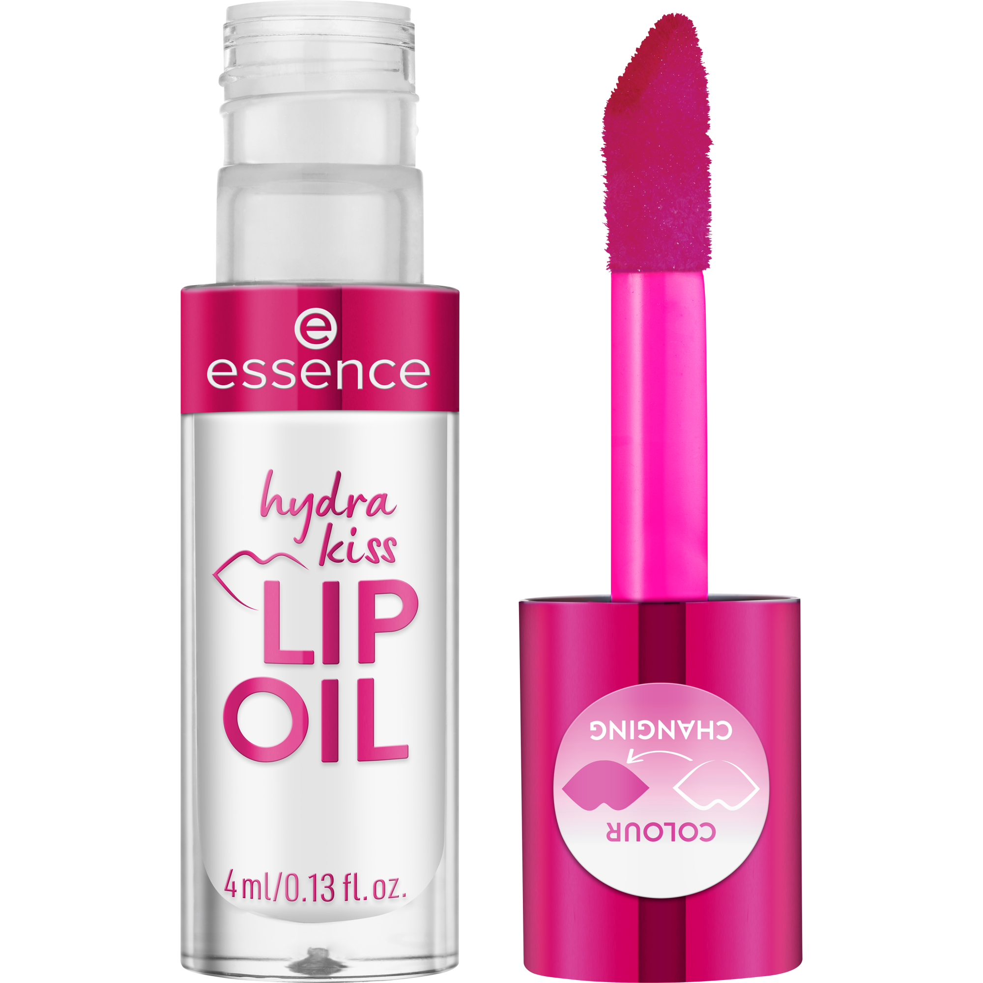 ESSENCE HYDRA KISS lip oil #03-pink champagne 4 ml