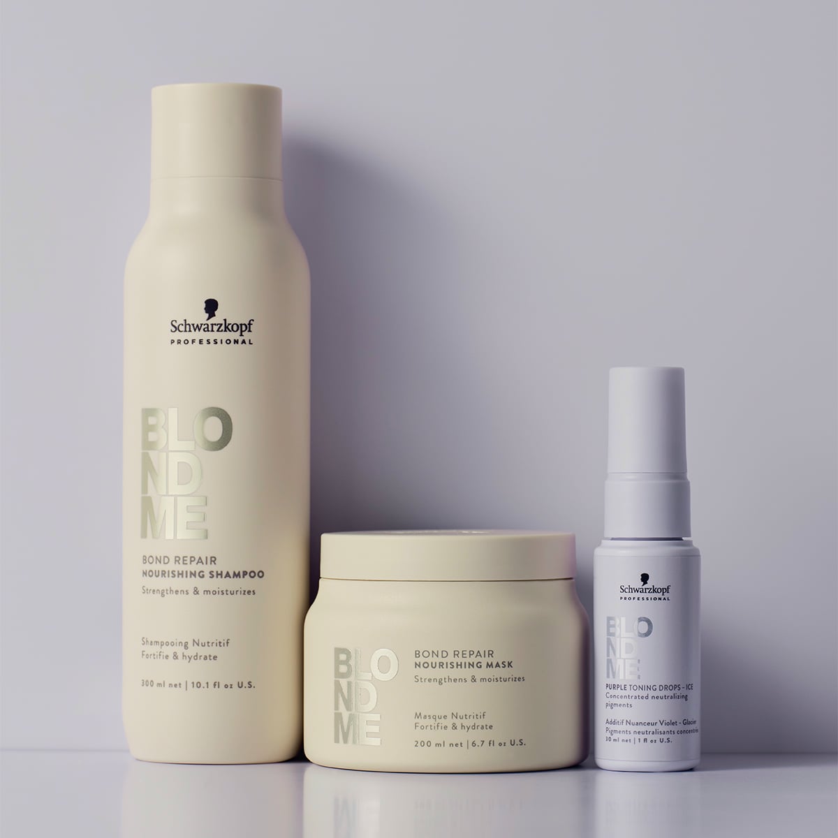 SCHWARZKOPF BLONDME BOND REPAIR trattamento nutriente 200 ml