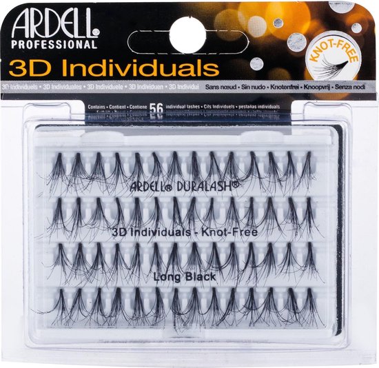 ARDELL CIGLIA FINTE 3D INDIVIDUALI #long black 1 pz
