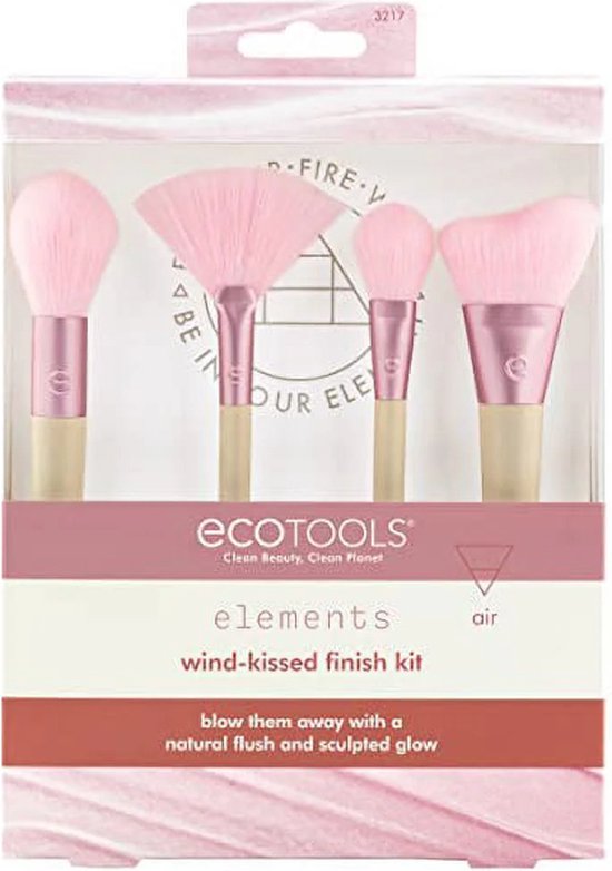 ECOTOOLS ELEMENTS AIR Set 4 pz FINITURA NATURALE