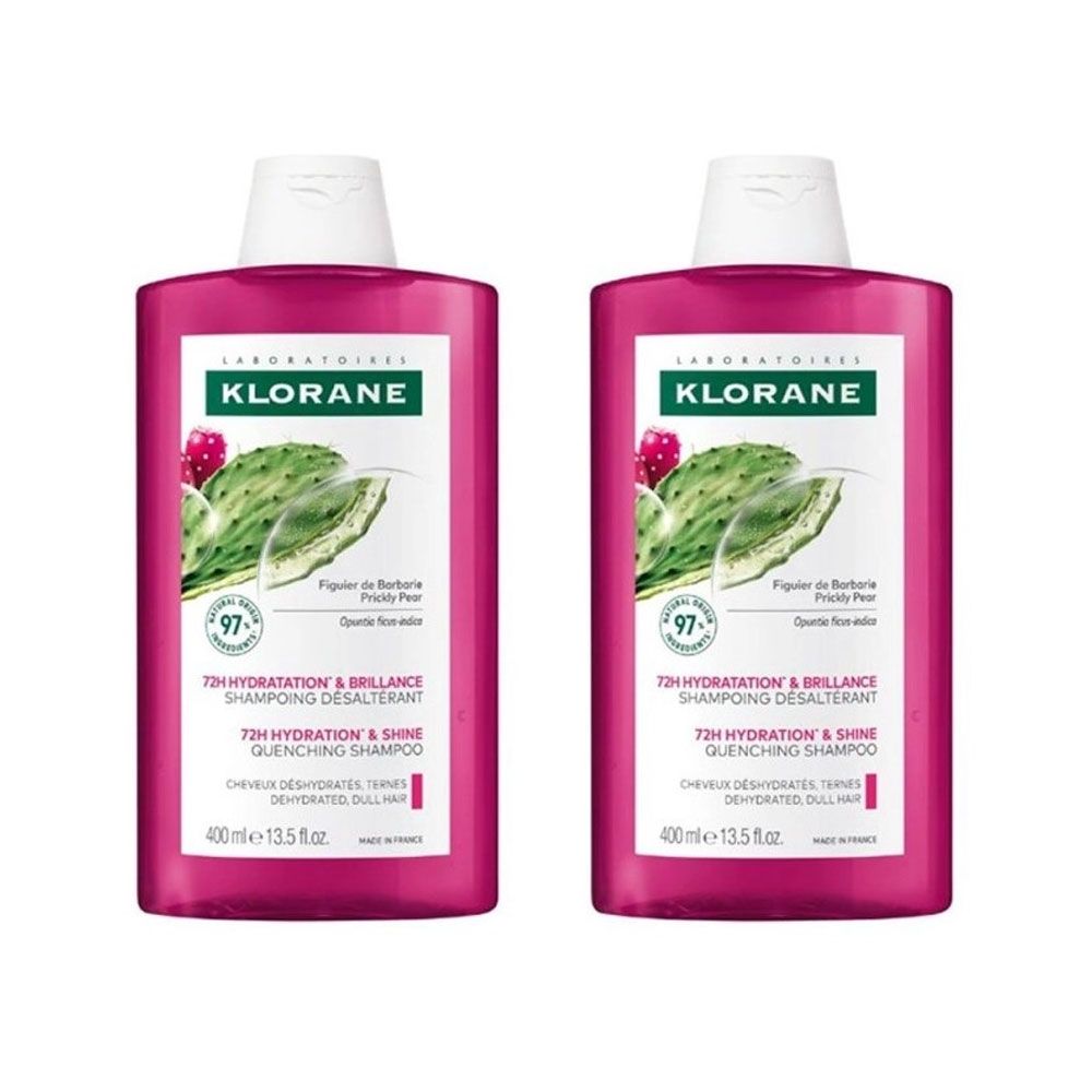 KLORANE FICO D'INDIA shampoo confezione 2 x 400 ml