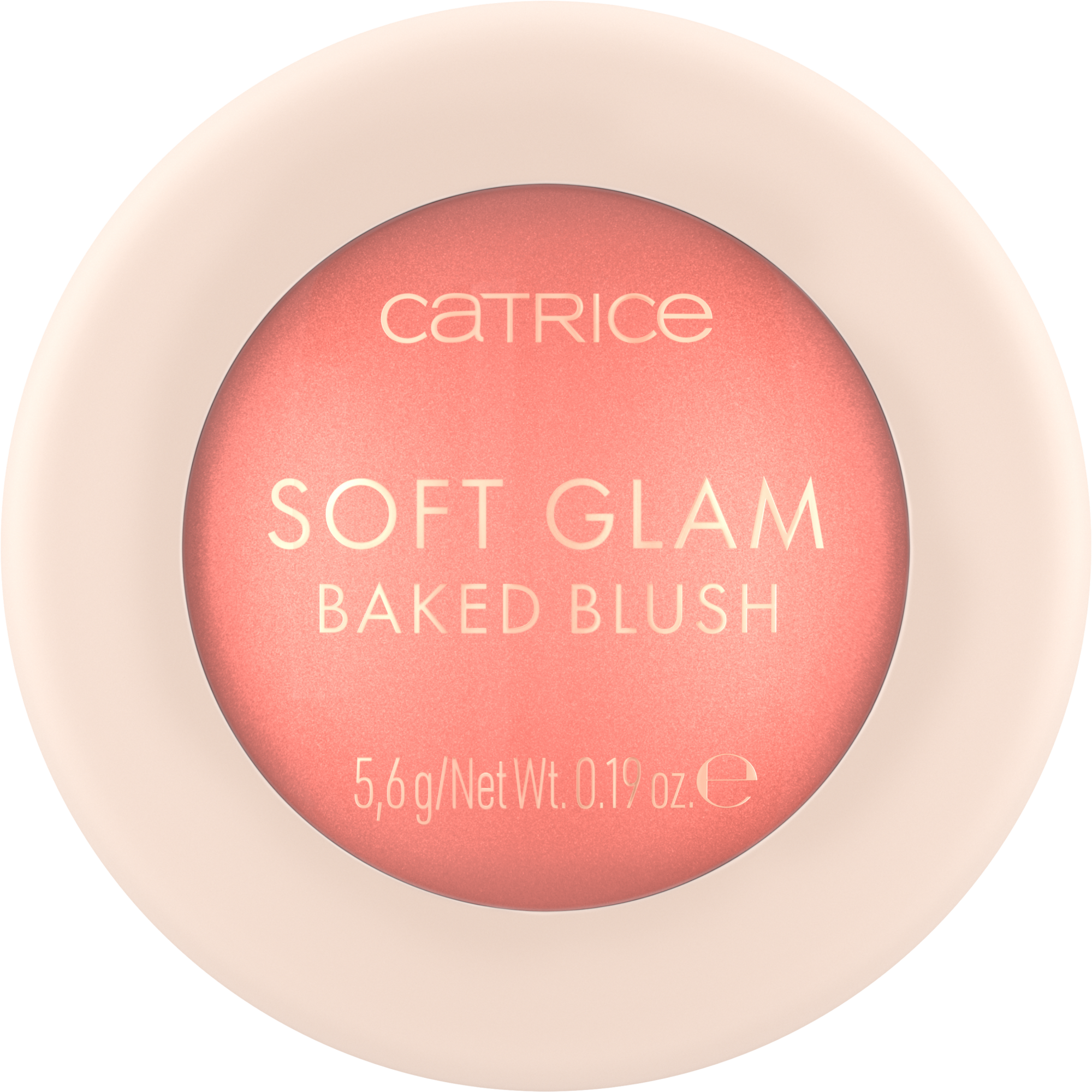CATRICE SOFT GLAM blush cotto #030-Cheeky Coral 5,6 gr