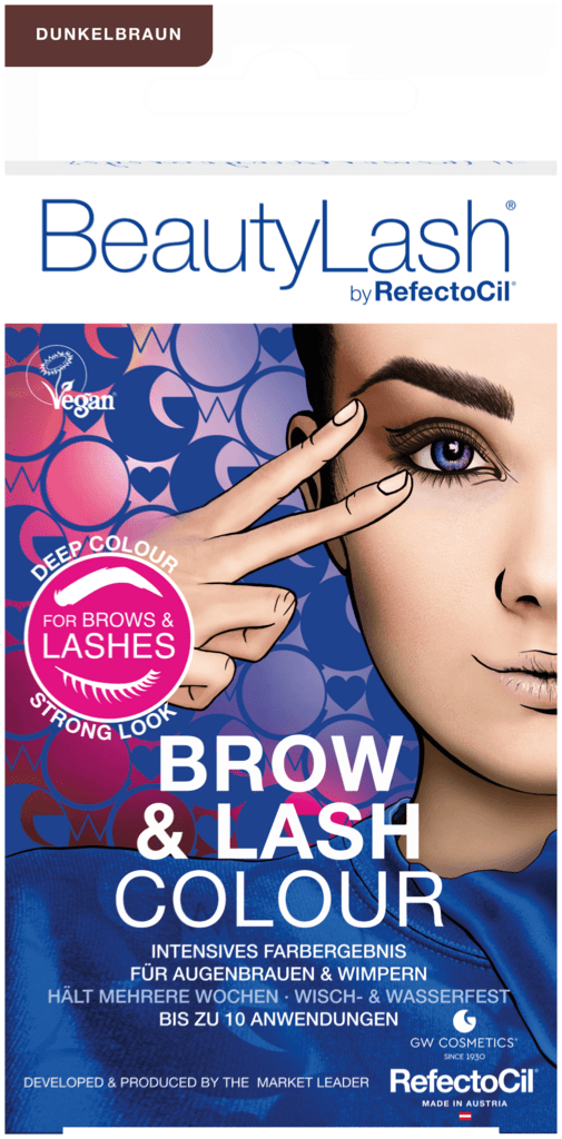 REFECTOCIL BEAUTYLASH BROW & LASH COLOUR kit colorazione sopracciglia e ciglia #Marrone Scuro 1 unità