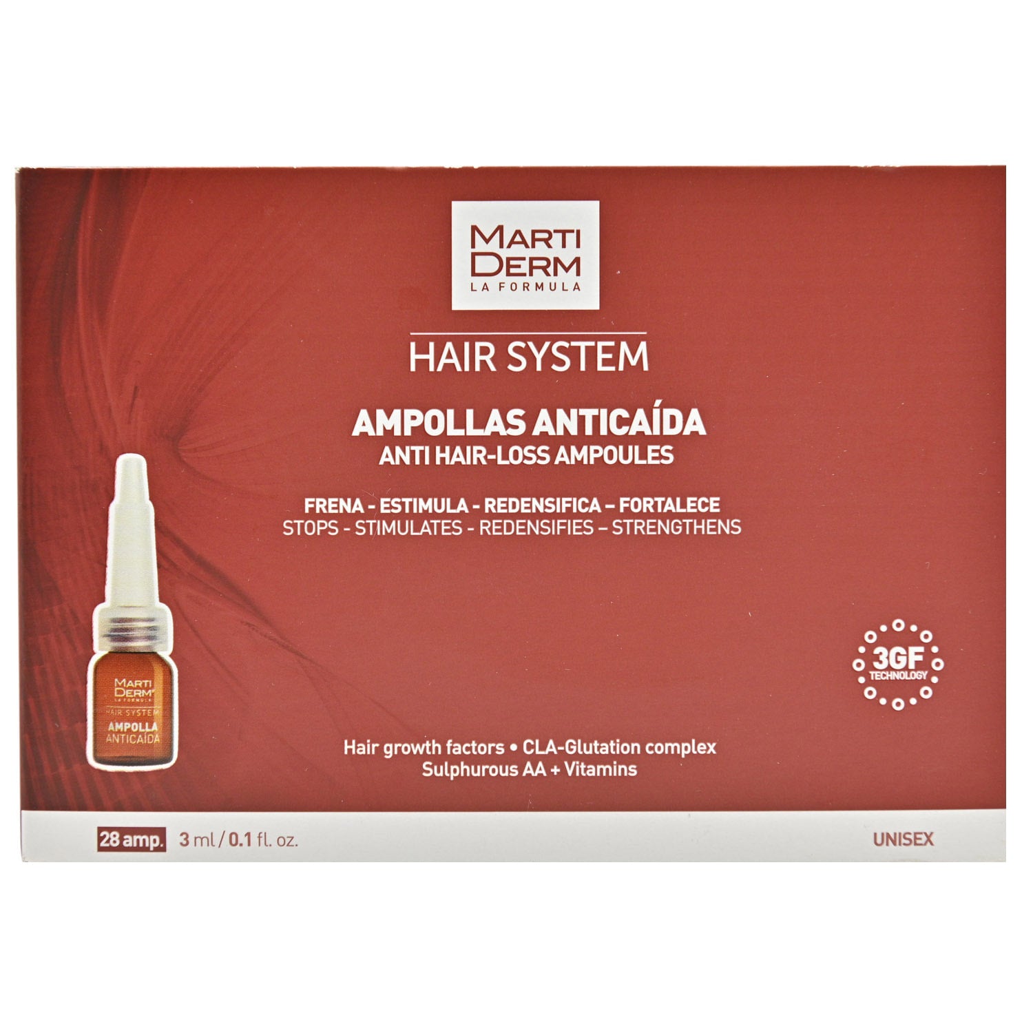 MARTIDERM HAIR SYSTEM fiale anticaduta 28 x 3 ml