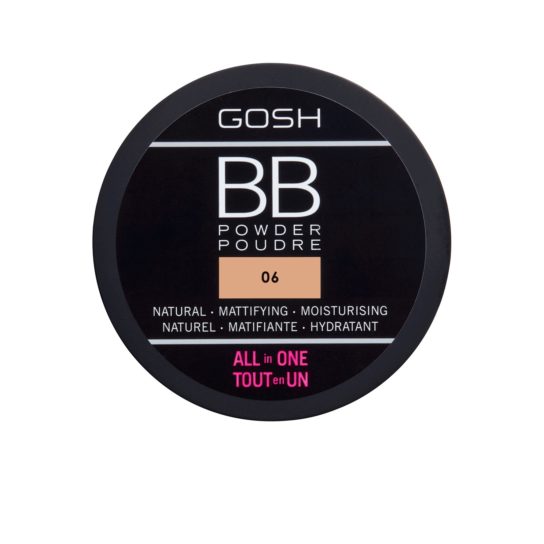 GOSH BB POUDRE tout en un #06-beige chaud