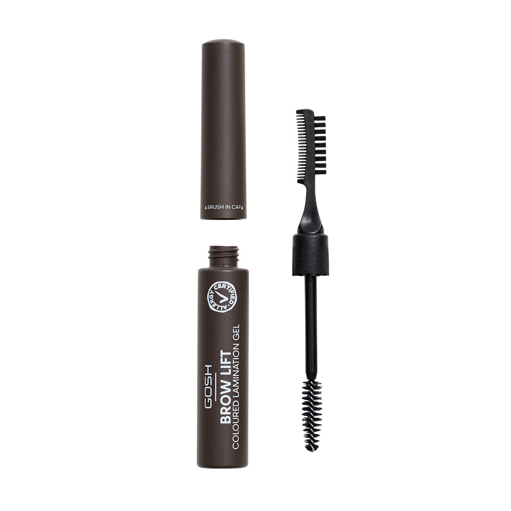 GOSH BROW LIFT gel laminazione colorato #002-Marrone Scuro 6 ml