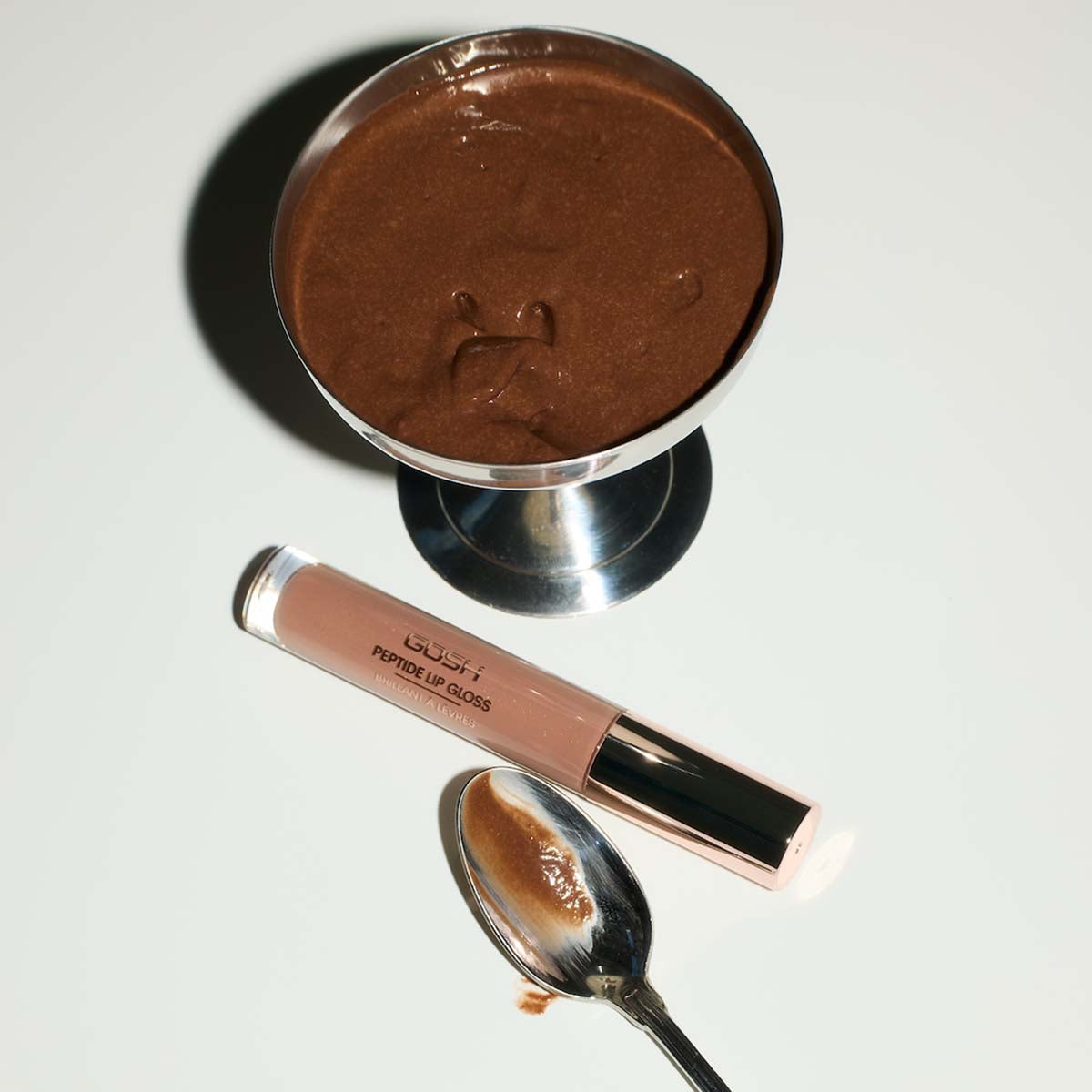 GOSH PEPTIDE LIP GLOSS lucidalabbra #007-Chocolate Mousse 7 ml