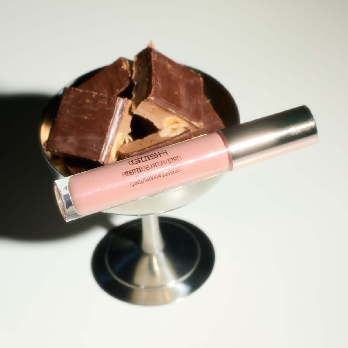 GOSH PEPTIDE LIP GLOSS lucidalabbra #008-Nougat 7 ml