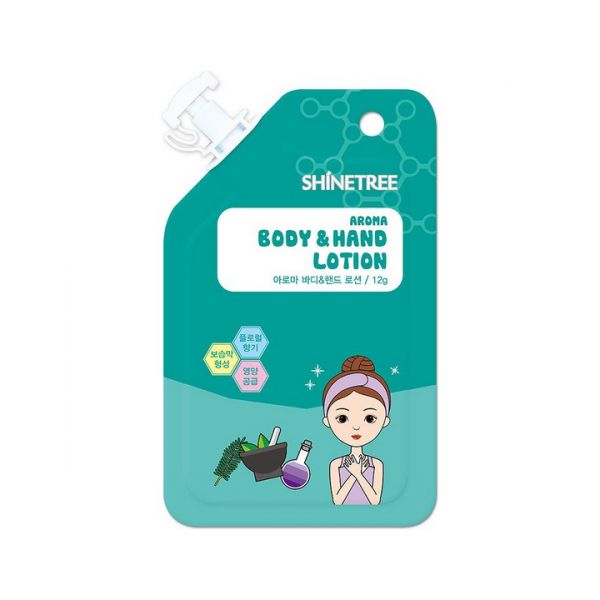 Lotion corps et mains SHINETREE AROMA 12 ml
