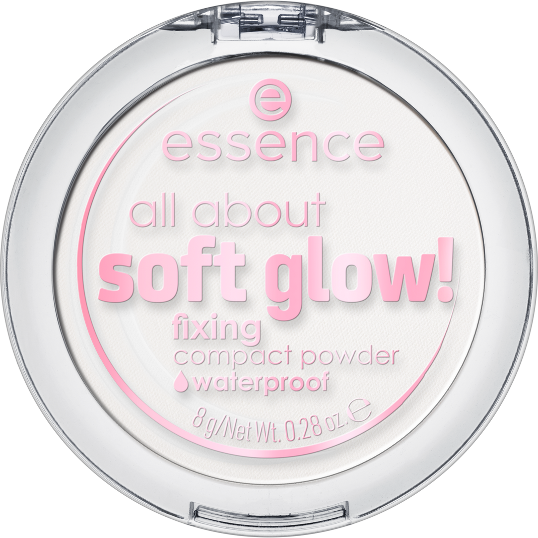 ESSENCE ALL ABOUT SOFT GLOW! Cipria compatta waterproof 8 g