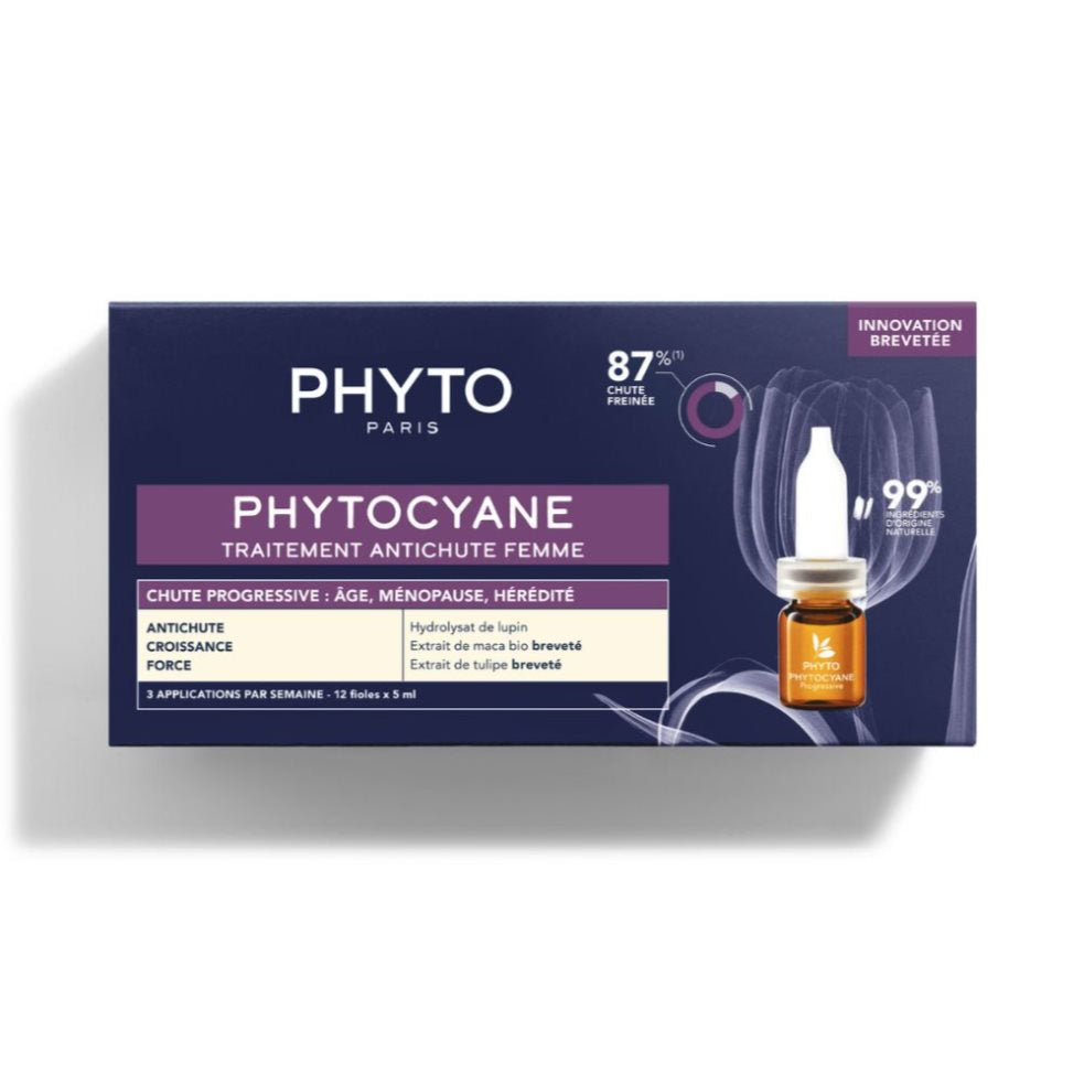 PHYTOCYANE trattamento anticaduta progressivo donna 12 fiale x 5 ml
