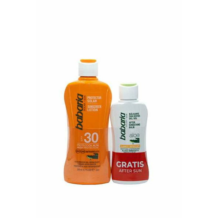 BABARIA SOLAR ALOE SPF30 ESTUCHE 2 pz