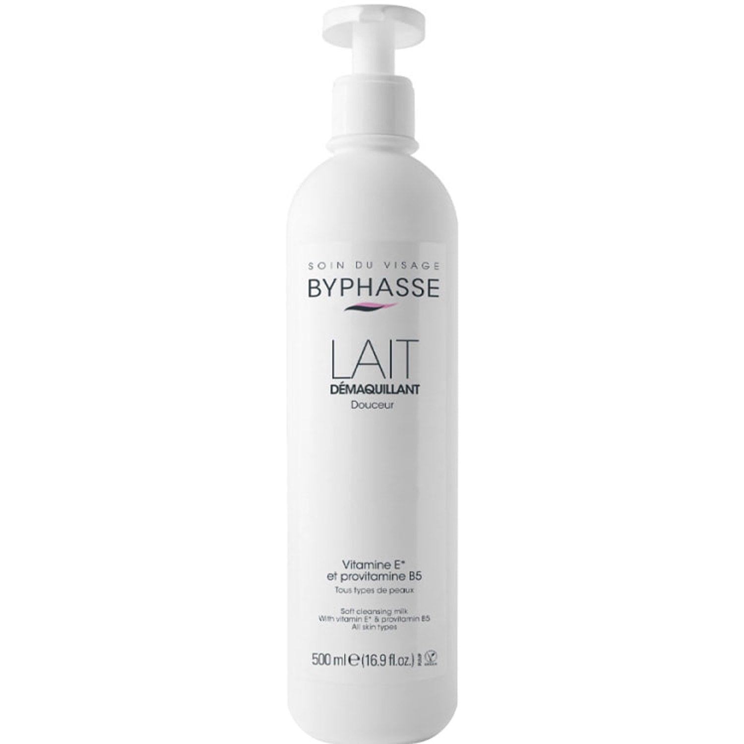 BYPHASSE LATTE DETERGENTE DELICATO vitamina E e provitamina B5 500 ml