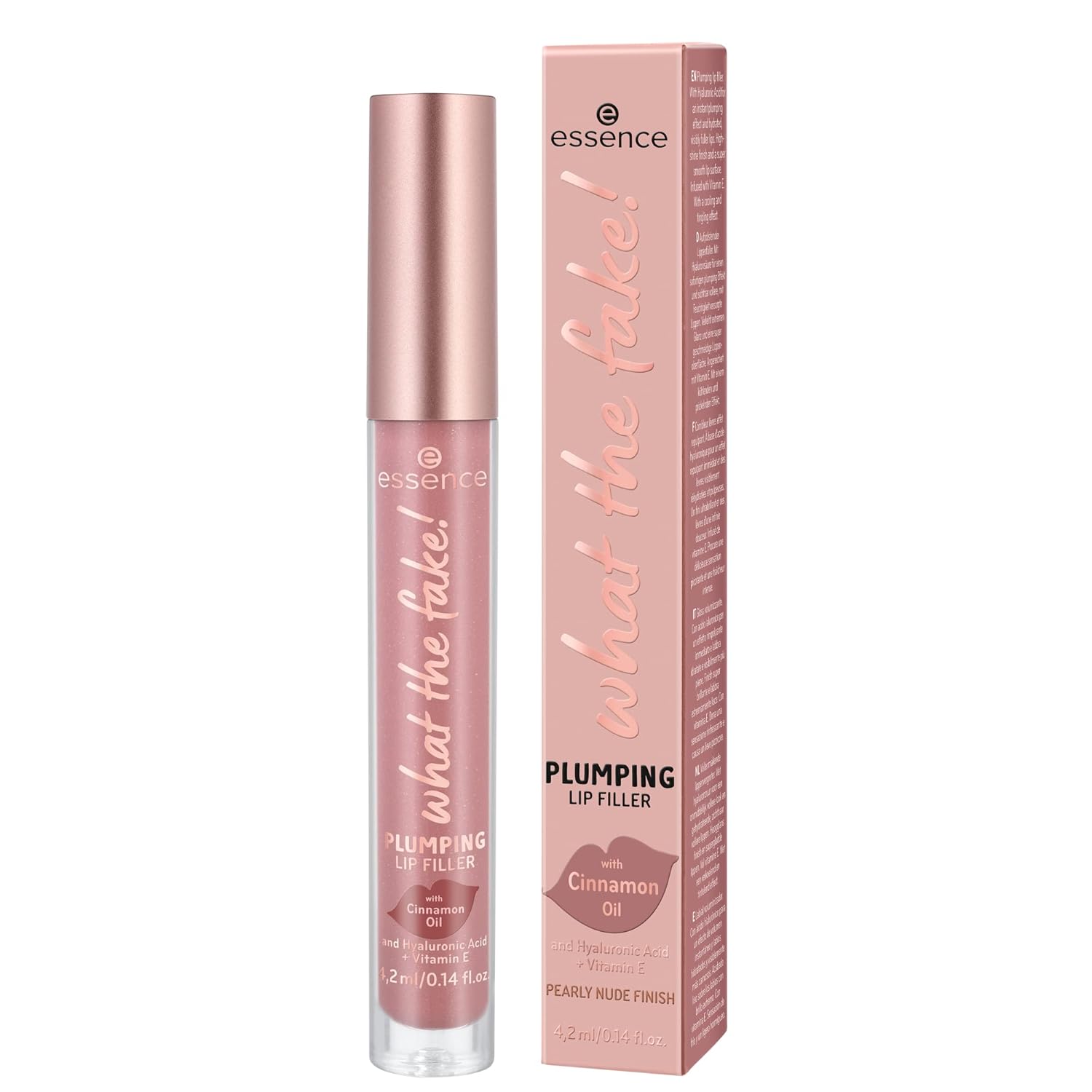 ESSENCE WHAT THE FAKE! Gloss à Lèvres Volumateur #100-Sheer Genius 4 ml